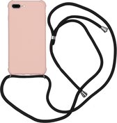 iMoshion Color Backcover met koord iPhone 8 Plus / 7 Plus hoesje - Roze