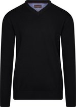 Cappuccino Italia - Heren Sweaters Pullover Black - Zwart - Maat XL