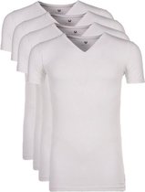 Cavello 4-pack t-shirts V-hals - wit