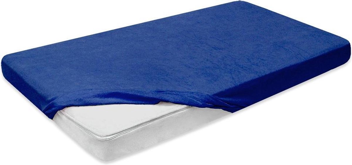 Terry  hoeslaken met rubber band 130/140x200