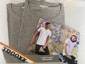 Trooxx T-shirt 2-Pack- Round Neck - Grey -  S