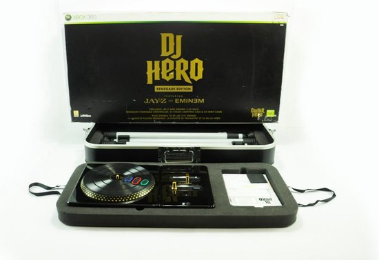 PLAYSTATION 3 PS3 DJ Hero Renegade Edition Jay Z Eminem *AS IS, READ* EUR 111,95 - ES