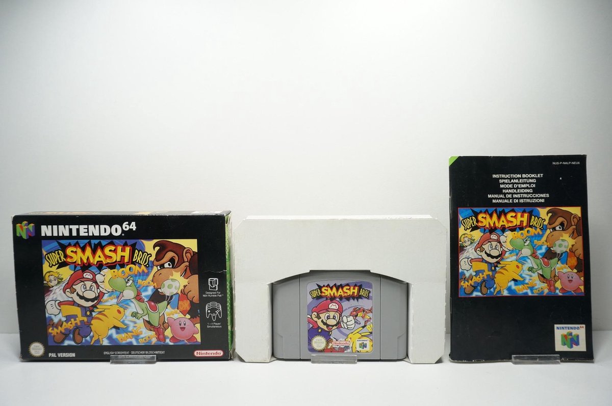 Super Smash Bros Nintendo 64 [N64] Game PAL Games