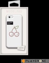 Swarovski Fairy Cherry Backcover Apple iPhone 4/4S White
