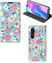 GSM Hoesje Xiaomi Mi Note 10 Lite Fotohoesje ontwerpen Flower Power