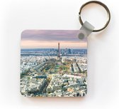 Sleutelhanger - Uitdeelcadeautjes - Luchtfoto van de Eiffeltoren - Plastic