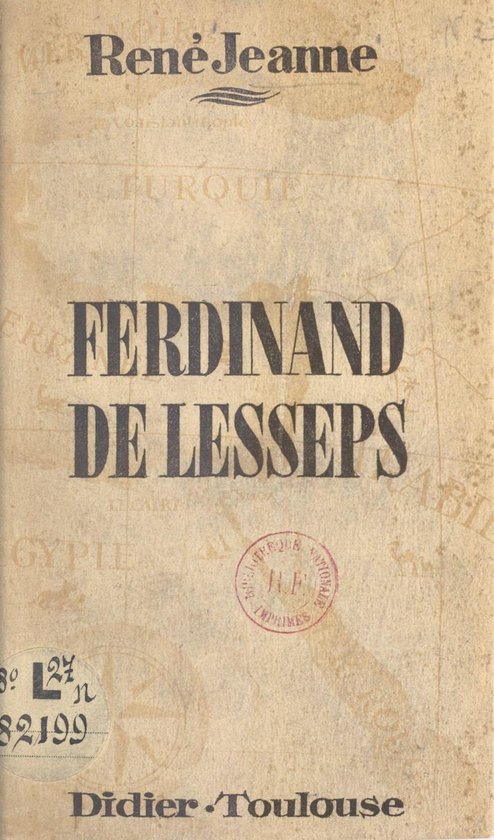 Ferdinand de Lesseps - cover