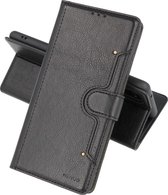 KAIYUE - Luxe Portemonnee Hoesje - Pasjeshouder Telefoonhoesje - Wallet Case - Geschikt voor Samsung Galaxy S20 FE - Zwart