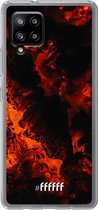 6F hoesje - geschikt voor Samsung Galaxy A42 -  Transparant TPU Case - Hot Hot Hot #ffffff