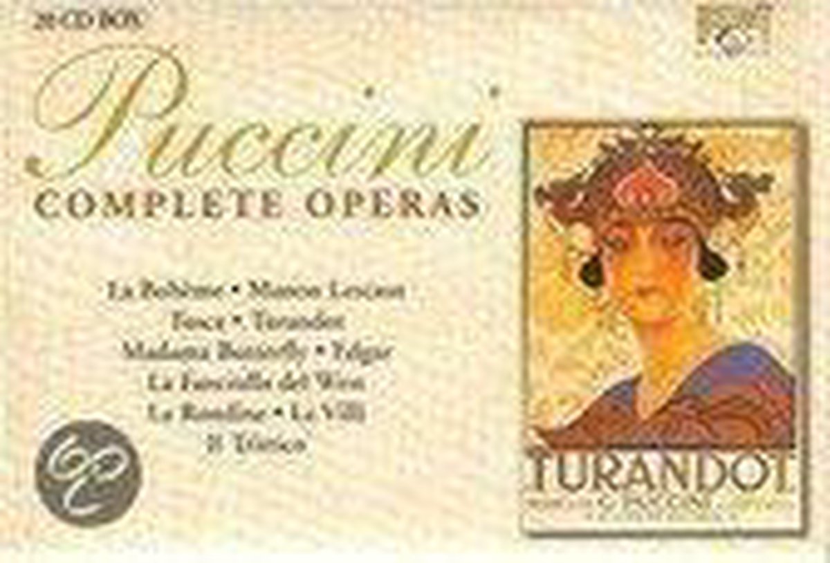 PUCCINI COMPLETE OPERAS 20-CD (v.v.)
