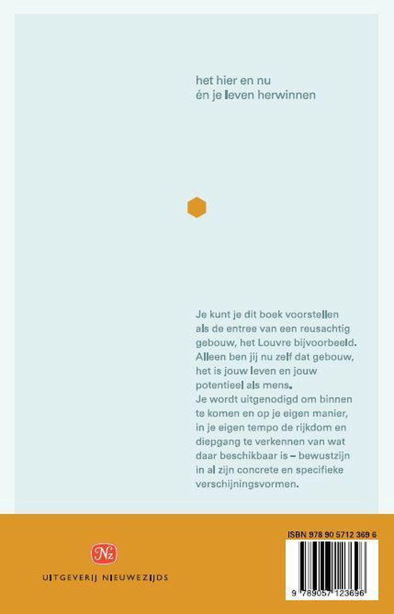 Mindfulness voor beginners - back cover
