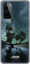 6F hoesje - geschikt voor OnePlus 9 Pro -  Transparant TPU Case - Space Tree #ffffff