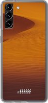 6F hoesje - geschikt voor Samsung Galaxy S21 Plus -  Transparant TPU Case - Sand Dunes #ffffff