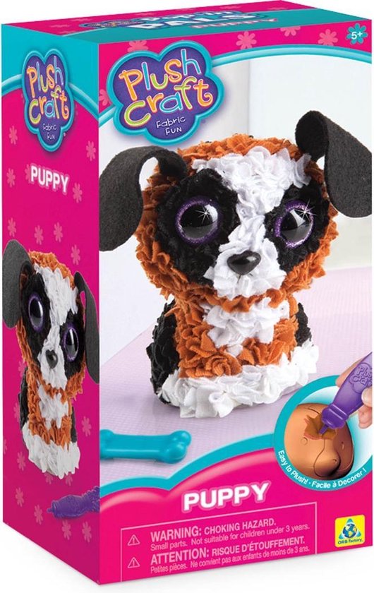 Plush Craft Handwerkpakket Puppy 3d Junior Textiel vilt bol