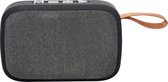 Draadloze Bluetooth Speaker - Aigi Trunck - Grijs - BES LED