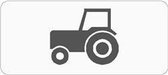Onderbord Landbouwvoertuigen (tractor) (OB05) - aluminium - DOR 45 x 20 cm