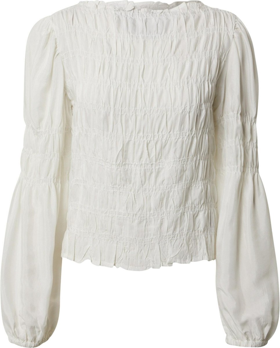 Cream blouse henva Wit-38 (M)