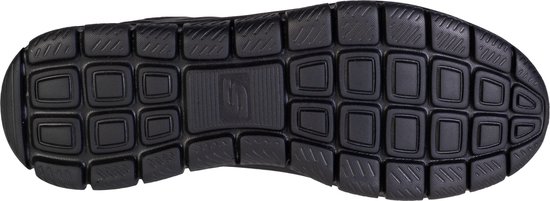 Skechers Track-Broader 232698- BBK, Homme, Zwart, Baskets pour femmes, Chaussures de sport, taille: 46