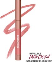 L'Oréal Paris Infallible - Crayon à Lèvres Mat - 500 - Caramel Blondie - Rouge à lèvres - Longue Tenue - 1,3 g