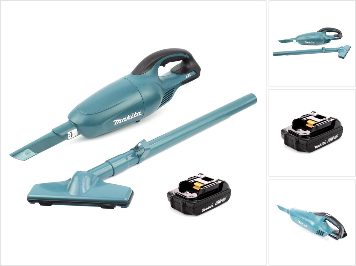 Makita DCL 180 A1 accu stofzuiger 18 V + 1x oplaadbare accu 2.0 Ah - zonder oplader