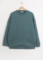 Sissy-Boy - Groenblauwe oversized sweater