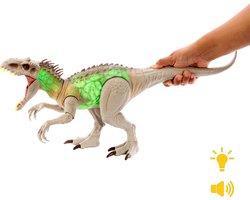 foto van Jurassic World Camouflage 'N Battle - Indominus Rex - Speelfiguur
