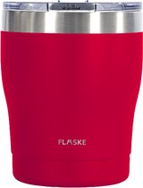 FLASKE Tasse à Coffee Tasse à Café - Chilly - 250ml - Tasse à Café en Acier Inoxydable à emporter de Go