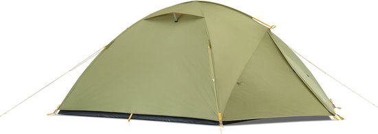 NOMAD® Jade Koepeltent 3 personen | Groen | Slechts 4KG | 3 Persoons Tent Met Binnentent | Waterdicht & Ventilerend | Incl Hoes