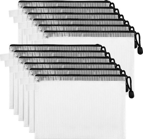 Belle Vous Waterdichte A5 Ritsmappen (12 stuks)