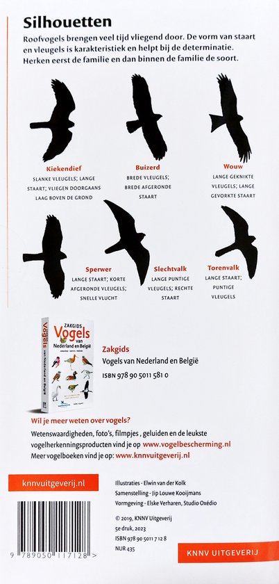 Minigids  -   Minigids Roofvogels van Nederland en België - Jip Louwe Kooijmans
