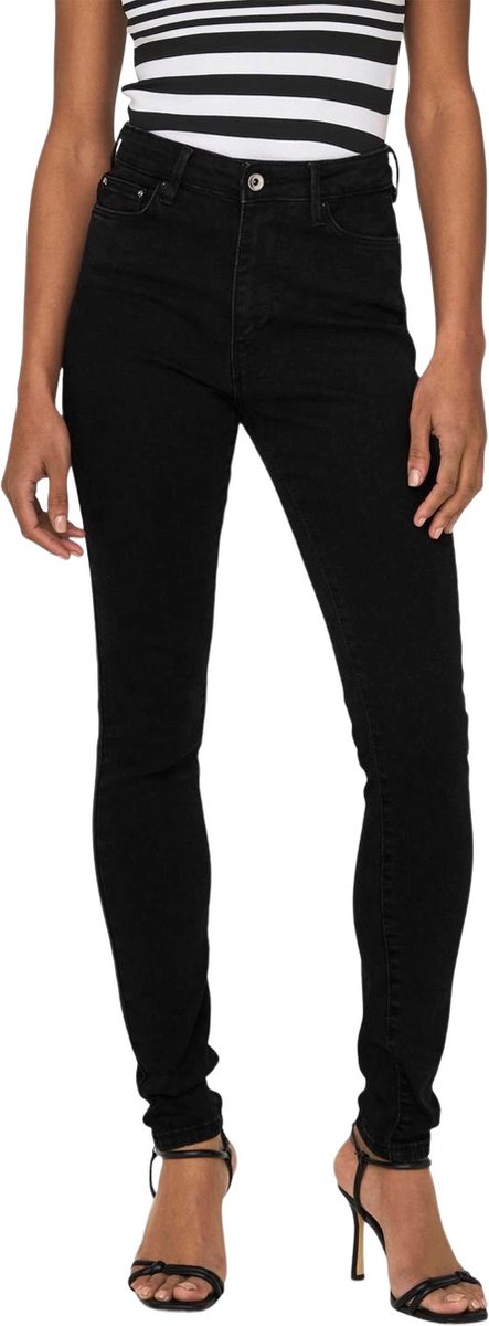 ONLY ONLICONIC HW SK LONG ANK DNM NOOS Dames Jeans - Maat W25 x L32