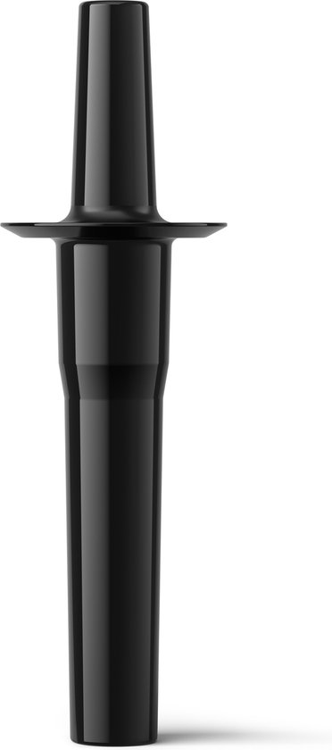 Zwarte stamper voor Philips blender.