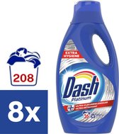 Dash Platinum Ultra Vlekverwijderaar Vloeibaar Wasmiddel (Voordeelverpakking) - 8 x 1.430 ml