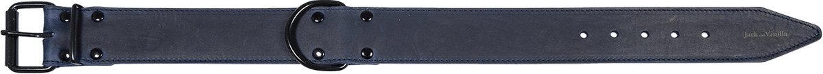 Jack And Vanilla - Halsbanden - Black Label Brede Halsband - Blauw - 40mmx55cm 45/7996 - 177504