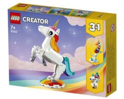 foto van LEGO Creator 3in1 Magische Eenhoorn Speelgoed Set - 31140