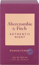 ABERCROMBIE & FITCH AUTHENTIC WOMAN NIGHT - Eau de parfum - 50 ML SPRAY