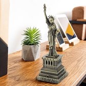 Decoratief Handgemaakt Koper Metalen Vrijheidsbeeld Amerikaans New York Figuur Voor Souvenirs, Huisdecoratie, Metalen Geschenken (H: 15 cm)
