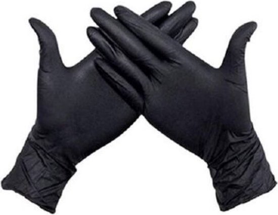 Wegwerp handschoenen latex - wit - maat M - 100 stuks - Merkloos