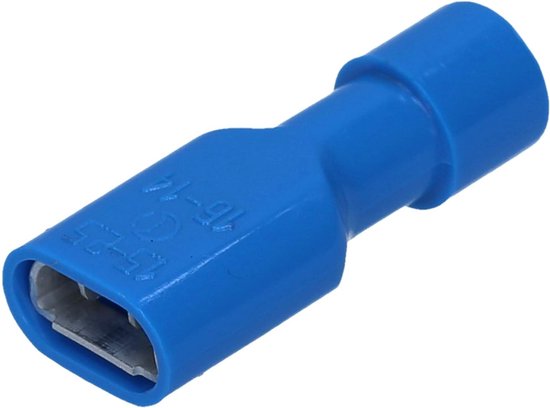 Flachsteckhülse mit Rastnase unisoliert 6,3/1,5-2,5mm² 7Stk. - Elektroverbinder - Elektrik Flachsteckhülse mit Rastnase unisoliert 6,3/1,5-2,5mm² 7Stk. - Elektroverbinder - Elektrik