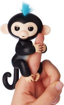 Cenocco Vingerspeelgoed Happy Monkey Zwart