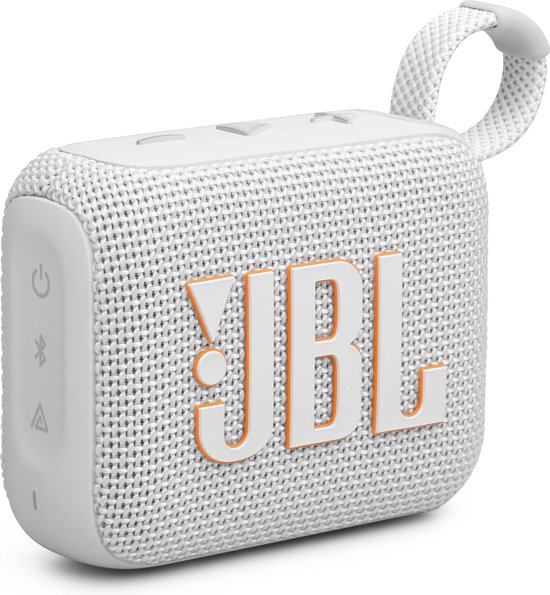 JBL GO 4 - Draadloze Bluetooth Mini Speaker - Wit