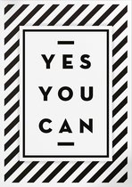 Yes You Can (Motivatie & Inspiratie) | Poster | B2: 50 x 70 cm