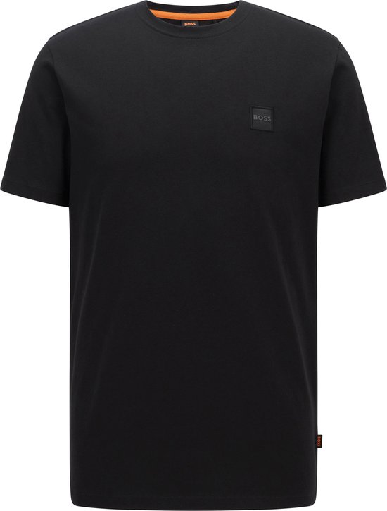 BOSS - T-shirt Tales Zwart - Heren - Maat XL - Regular-fit