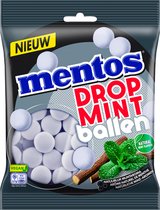 Mentos - Dropmint - Ballen - Zak - 12 x 220 gram