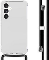 iMoshion Hoesje Geschikt voor Samsung Galaxy A55 Hoesje Met Koord - iMoshion Backcover met koord - Zwart
