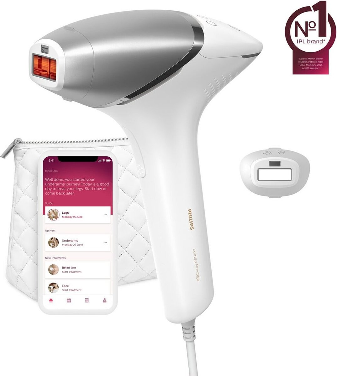 Electric IPL Hair Remover Philips Lumea Prestige BRI940/00 thumbnail 2