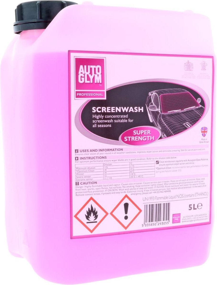 Autoglym Screenwash - 5 liter