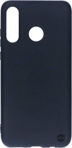 Huawei P30 Lite siliconenhoesje Mat Zwart Siliconen Gel TPU / Back Cover / Hoesje