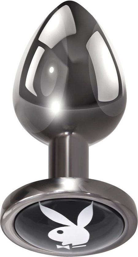 Playboy - Plug Anal en Aluminium Tux - Petit | bol Playboy - Plug Anal en Aluminium Tux - Petit | bol