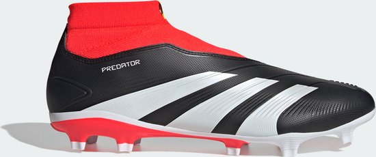 adidas Performance Predator League Laceless Firm Ground Football Boots - Unisex - Zwart- 43 1/3